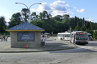 Phibbs Exchange Transit exchange in North Vancouver, Canada