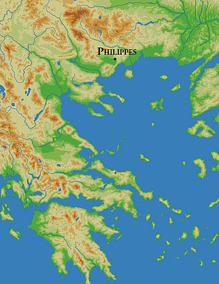 <span class="mw-page-title-main">Battle of Philippi</span> Battle of the Roman civil war