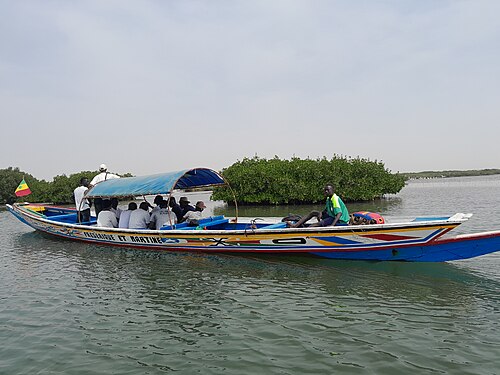 Saloum island in Senegal