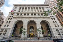 The Pittsburgh City-County Building, the seat of government of the City of Pittsburgh