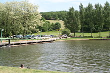 Il lago Alboussiere sul Duzon.