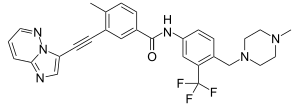 Structure of ponatinib