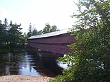 Pont de Ferme-Rouge sur la rivière du Lièvre