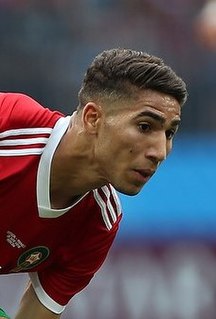 Achraf Hakimi Moroccan association football player