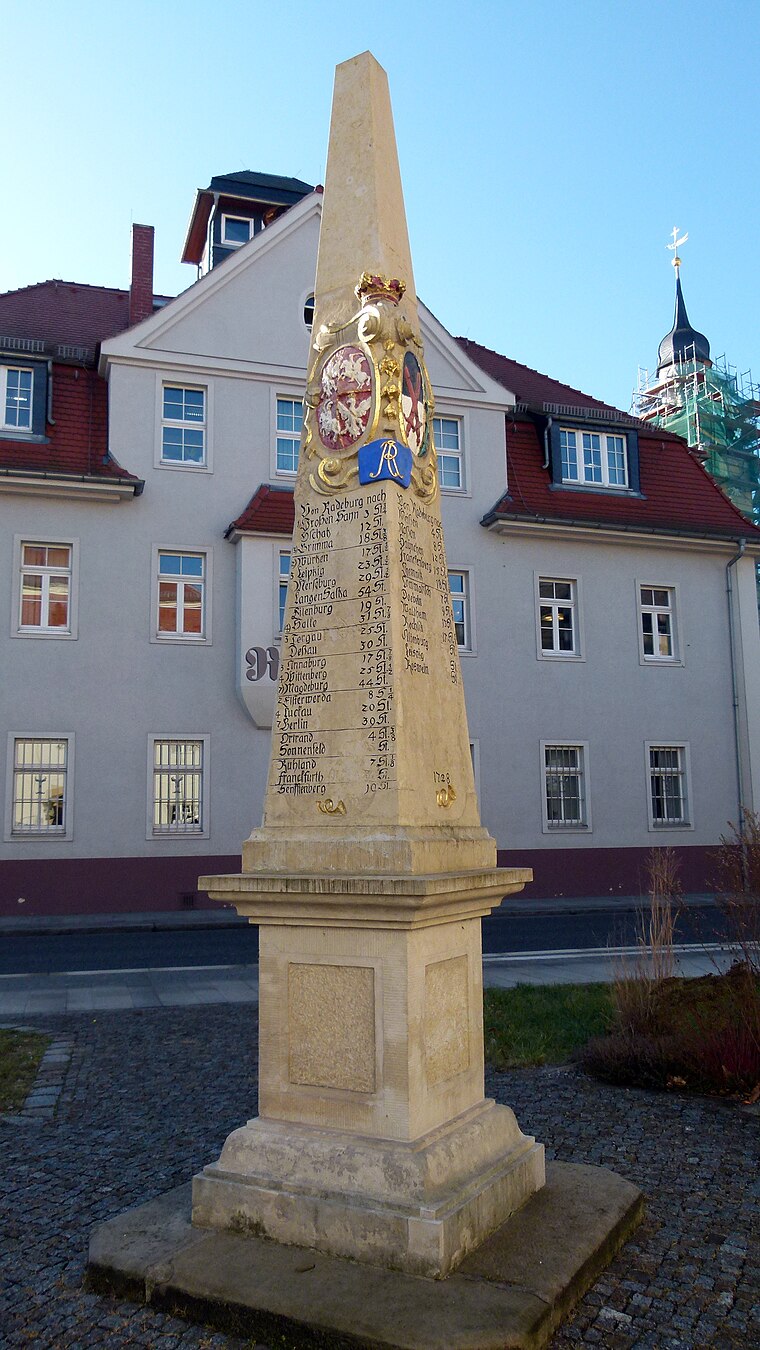 Kursächsische Postmeilensäule Radeburg