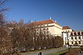 Čeština: Budova ministerstva zdravotnictví v Praze na Palackého náměstí