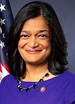 Pramila Jayapal, official portrait, 116th Congress (cropped) 2.jpg