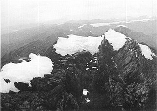 Carstensz East Mountain in Indonesia