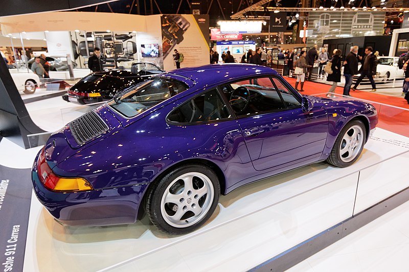 File:Rétromobile 2016 - Porsche 911 Type 993 Carrera - 1994 - 004.jpg