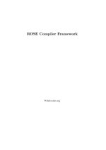 Миниатюра для Файл:ROSE Compiler Framework Print version.pdf