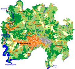 Ortsteile van Radevormwald