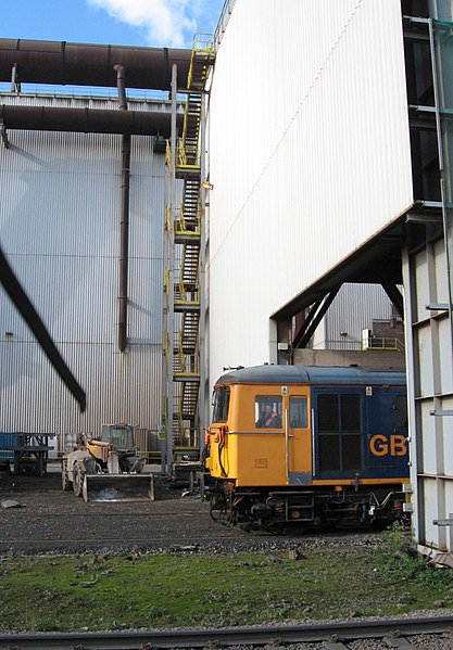 File:Rail unloading bay, Celsa Works - geograph.org.uk - 2284788.jpg