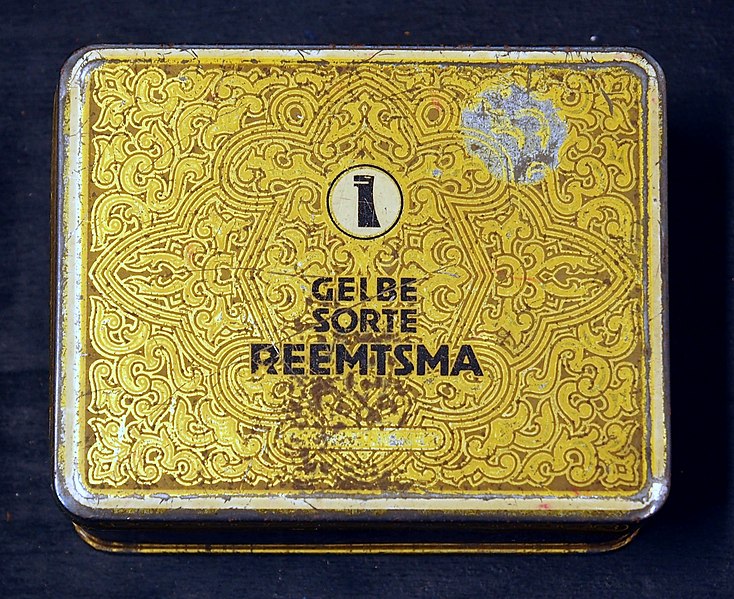 File:Reemtsma Gelbe sorte tobacco tin.JPG