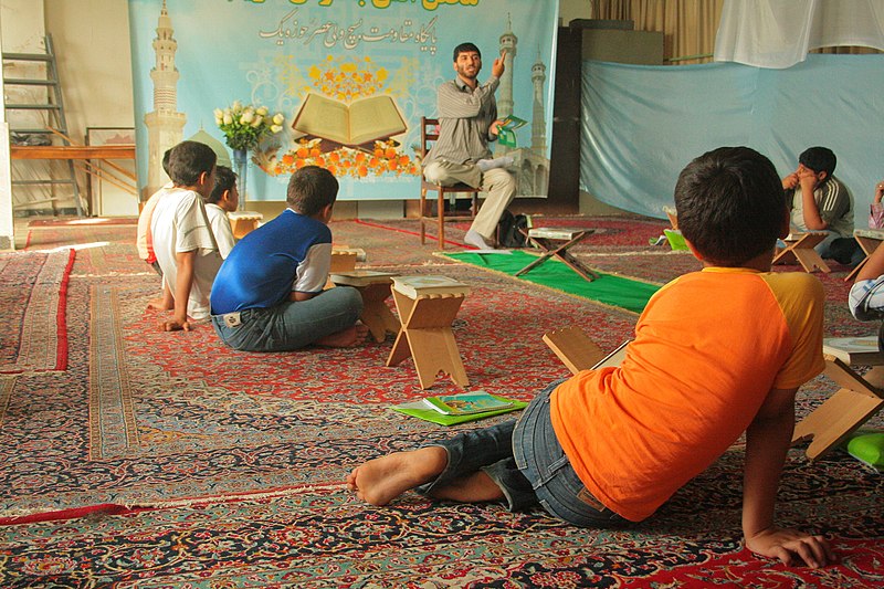 File:Religious education for children in Qom کلاس های آموزشی مذهبی تابستانی در قم 09.jpg