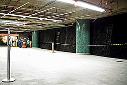 Construction for the connection with Line 4.