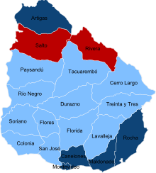 Resultados de las elecciones departamentales de Uruguay de 2010.svg