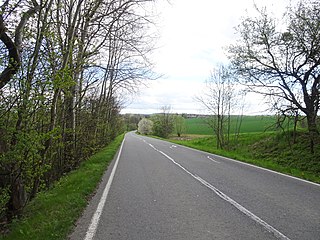 Silnice mezi Rohovem a Strahovicemi