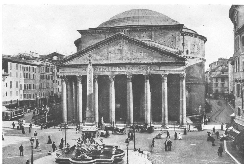 File:Rome Panthéon and tram.tif