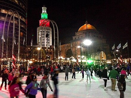 Ice skating at the Rotary Rink is a popular winter activity downtown — never more so than at New Year's, when the First Night celebration draws revelers to Fountain Plaza (see the Festivals and Events section below).