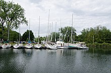 The Royal Canadian Yacht Club was the venue for the sailing competitions. RoyalCanadianYacht.jpg