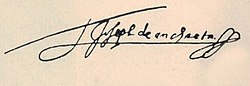 José de Anchietas signatur
