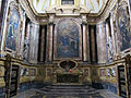 A Baroque altar in the Church of Santa Maria Maddalena in Florence