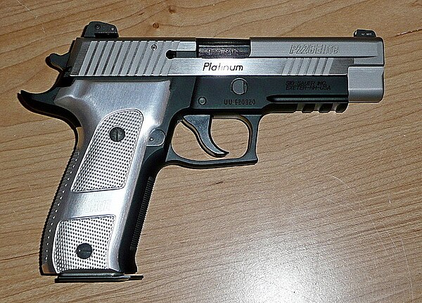 SIG Sauer P226 Elite Platinum 9mm