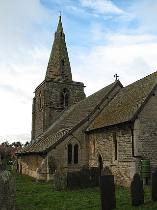 <span class="mw-page-title-main">Scarrington</span> Human settlement in England