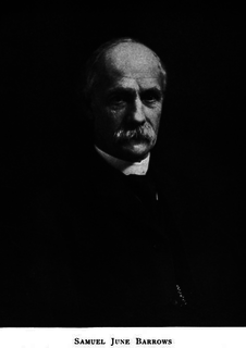 Samuel J. Barrows American politician