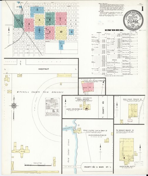 File:Sanborn Fire Insurance Map from Osage, Mitchell County, Iowa. LOC sanborn02786 006-1.tif