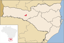 Kaart van Catanduvas