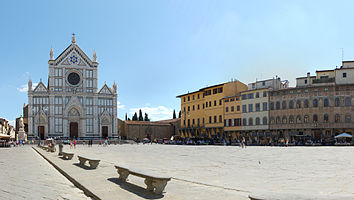 Piazza Chiesa S. Croce (Firenze-IT)