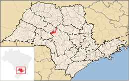 Pirajuí - Harta