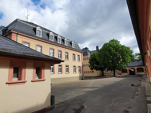 Schulhof Schönborn-Gymnasium Bruchsal