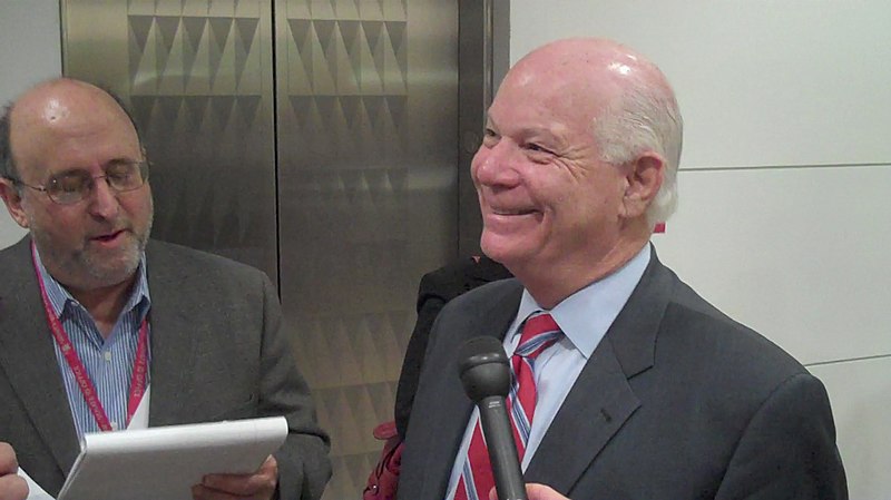 File:Sen. Cardin speaking to reporters after the panel (4033105202).jpg