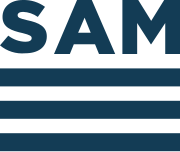 Melayani America Gerakan biru logo.svg