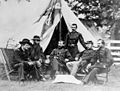 General Sheridan with his staff, 1864