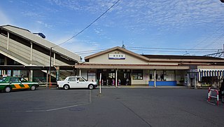 <span class="mw-page-title-main">Shingashi Station</span> Railway station in Kawagoe, Saitama Prefecture, Japan