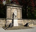 Gneisenau memorial in Sommersdorf-Sommerschenburg in Saxony-Anhalt, Germany, sculpted by Christian Daniel Rauch