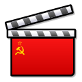 Soviet Union film clapperboard.svg