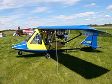 Spectrum Beaver RX 550 with home-built enclosure at the COPA Convention in Wetaskiwin, Alberta Spectrum Aircraft Beaver RX550 C-ICRN 01.JPG
