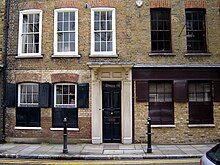 Georgian Townhouses on Fournier Street. (February 2007)