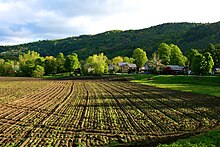A plowed field in Bethel, Vermont Spring Field in Bethel, Vermont.jpg