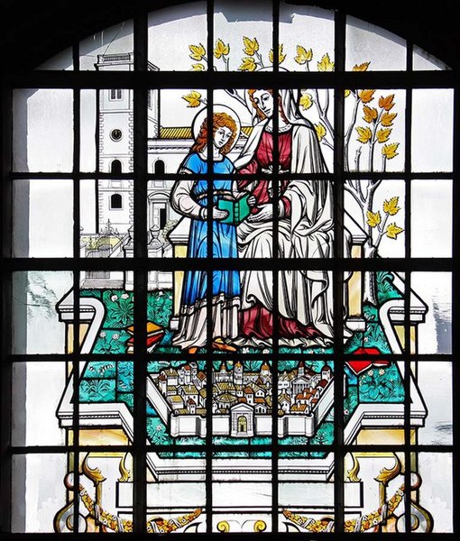 File:St Andrew by the Wardrobe, London EC4 - Window - geograph.org.uk - 1231444.jpg