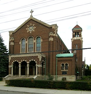 <span class="mw-page-title-main">St. Catherine of Siena Roman Catholic Church</span> Historic church in Michigan, United States