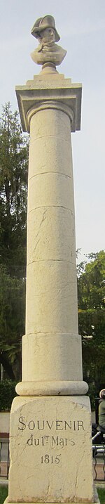 Monument til landing av Napoleon, Vallauris