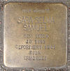 Stolperstein Grindelberg 9 (Sara Selma Samuel) in Hamburg-Harvestehude.JPG