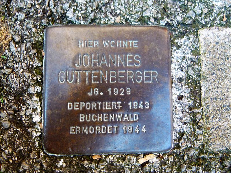 File:Stolperstein Johannes Guttenberger in Schorndorf.jpg