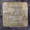 Stolperstein Liebigstraße 27b Ferdinand Ullmann