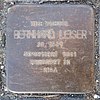 Stumbling Stone Rheurdt Rathausstrasse 27 Bernhard Leiser